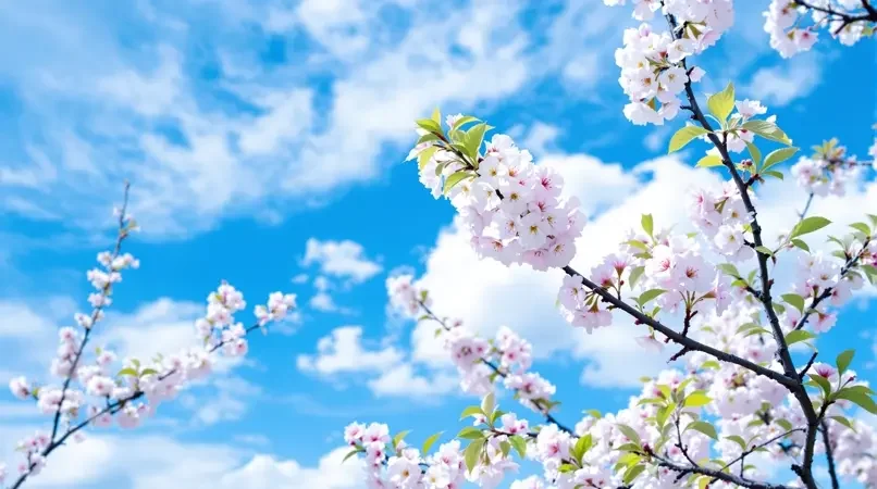 春日限定：樱花与蓝天的浪漫邂逅 视频封面